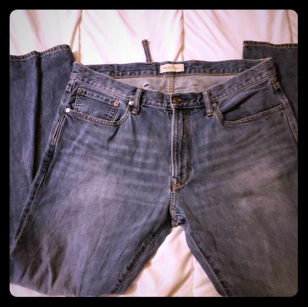 Gap Straight Jean with Broken Belt Loop